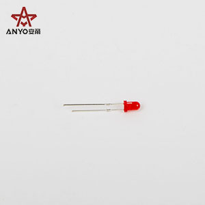 Red 3mm diffused LED